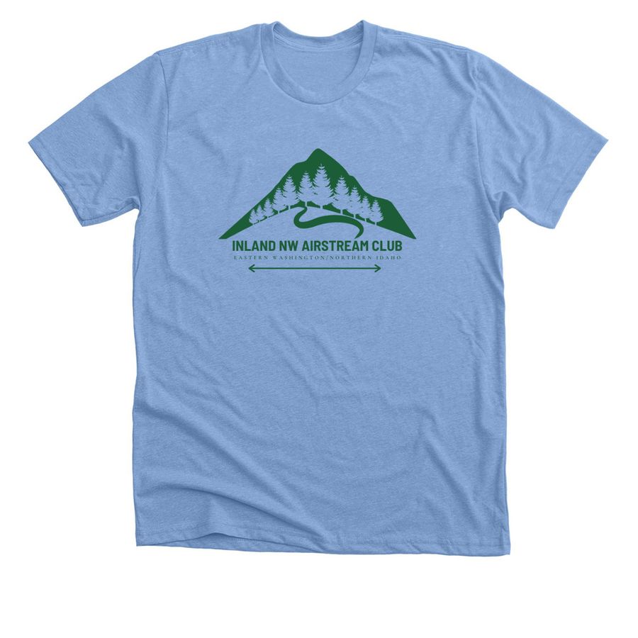 INW Airstream Club&nbsp;, a Heather Carolina Blue Premium Unisex Tee