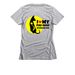 Ridges Rock!, a Dark Heather Grey Women's Slim Fit Tee (back-view)