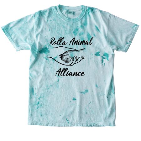 Sorry I'm Late... I was petting a dog., a Sea Glass Comfort Colors Colorblast Tee