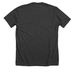 WCCC, a Dark Grey Heather Premium Unisex Tee (back-view)