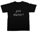 Open Door Merch, a Black Comfort Colors Unisex Tee (back-view)
