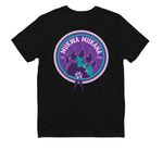 Information Is A Relation, Not A Commodity., a Deep Black Allmade Youth Eco Triblend Tee (back-view)