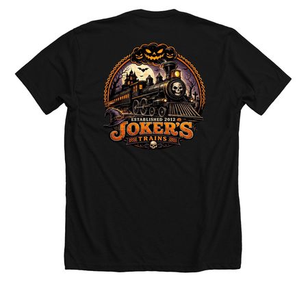 Joker's Halloween, a Solid Black Blend Premium Unisex Tee