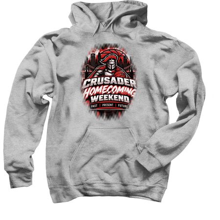 Crusader Homecoming Weekend, a Sport Grey Pullover Hoodie