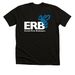 White Logo ERB shirts, a Black Heather Premium Unisex Tee
