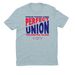 A More Perfect Union, a I Like You Blue Allmade Eco Triblend Unisex Tee