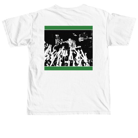 CHAIN FOBAT, a White Comfort Colors Unisex Tee (back-view)