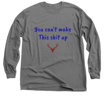 Schmitt Designs, a Charcoal Classic Long Sleeve Tee