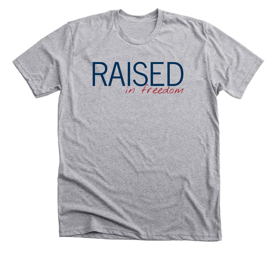 Freedom/Roots, a Athletic Heather Premium Unisex Tee
