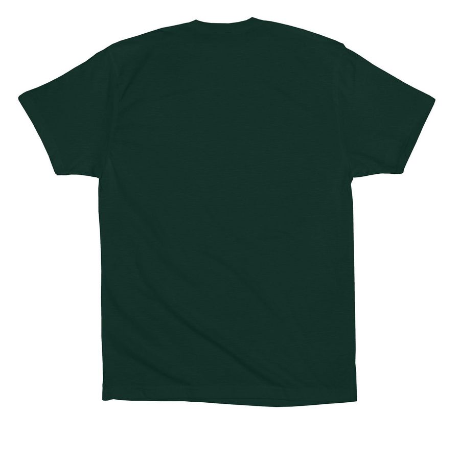 I Heart Tiny Woof Wilbur, a Forest Premium Cotton Tee (back-view)