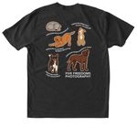Five Freedoms X Meredith Canty, a Vintage Black Triblend Unisex Tee (back-view)
