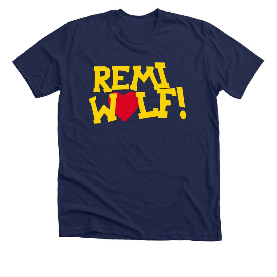Remi Wolf Merch, a Solid Navy Blend Premium Unisex Tee