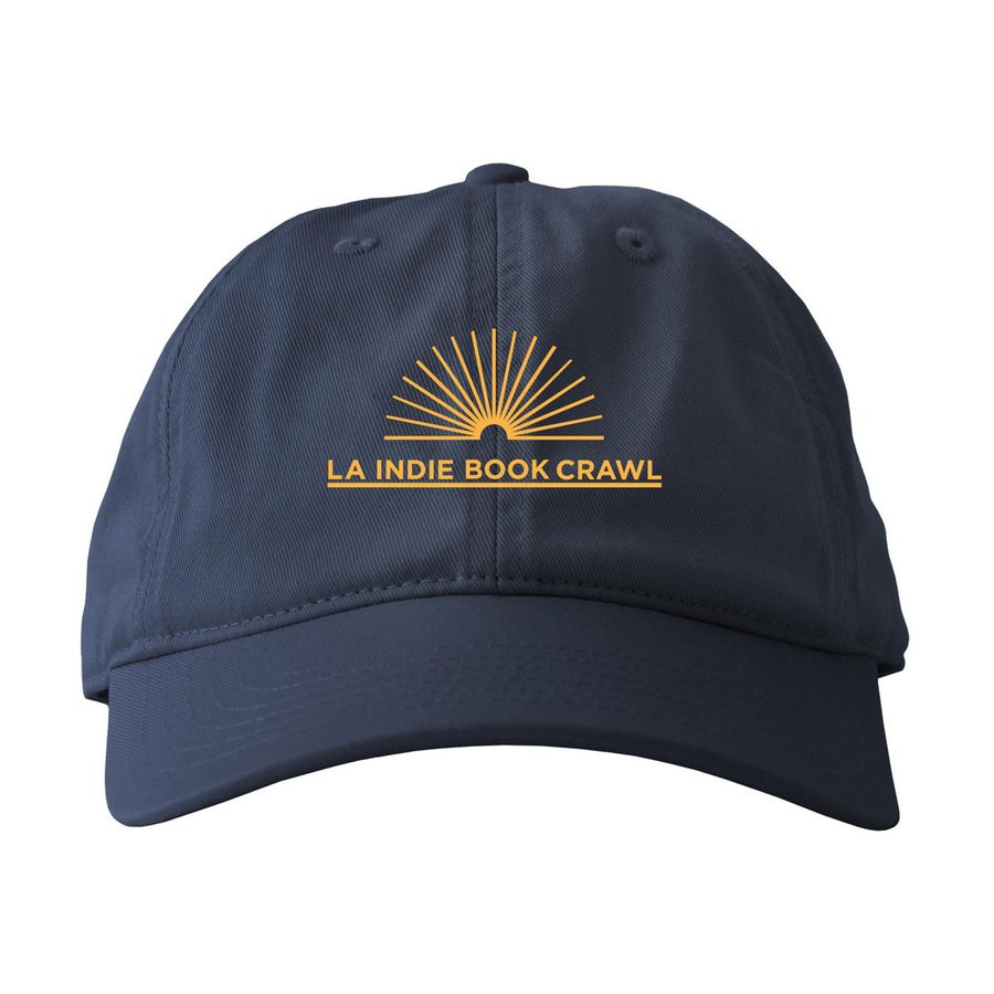 LA Indie Book Crawl Hat, a Pacific Printed Eco Baseball Cap