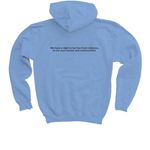 MMIWG2S Alaska, a Carolina Blue Youth Pullover Hoodie (back-view)