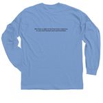 MMIWG2S Alaska, a Carolina Blue Classic Long Sleeve Tee (back-view)