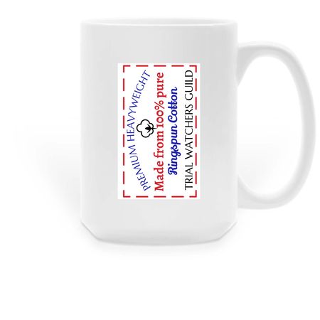 100% Pure Mug, a White Large Coffee Mug
