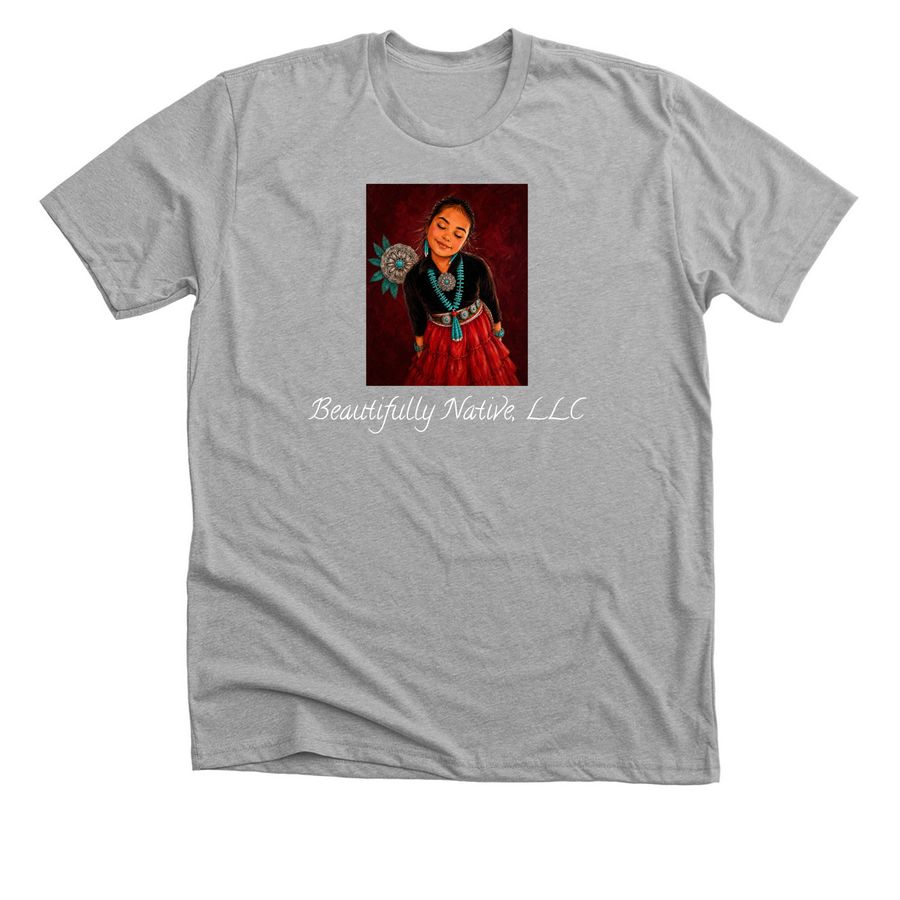 Beautifully Native, LLC, a Athletic Heather Premium Unisex Tee