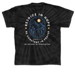 UOL Convention 2026, a Black Classic Tie Dye Tee (back-view)