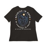 UOL Convention 2026, a Black Women?s Relaxed Cotton Tee (back-view)
