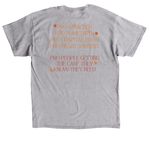 PRO-CHOICE, PRO-ABORTION, a Sport Grey Classic Unisex Tee (back-view)