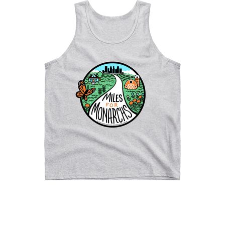 Miles for Monarchs, a Sport Grey Classic Unisex Tank Top