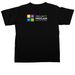 PREACH, a Black Comfort Colors Unisex Tee (back-view)