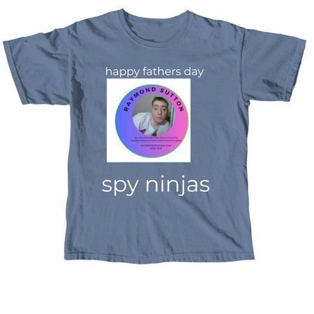 father day merch&nbsp;, a Blue Jean Comfort Colors Unisex Tee