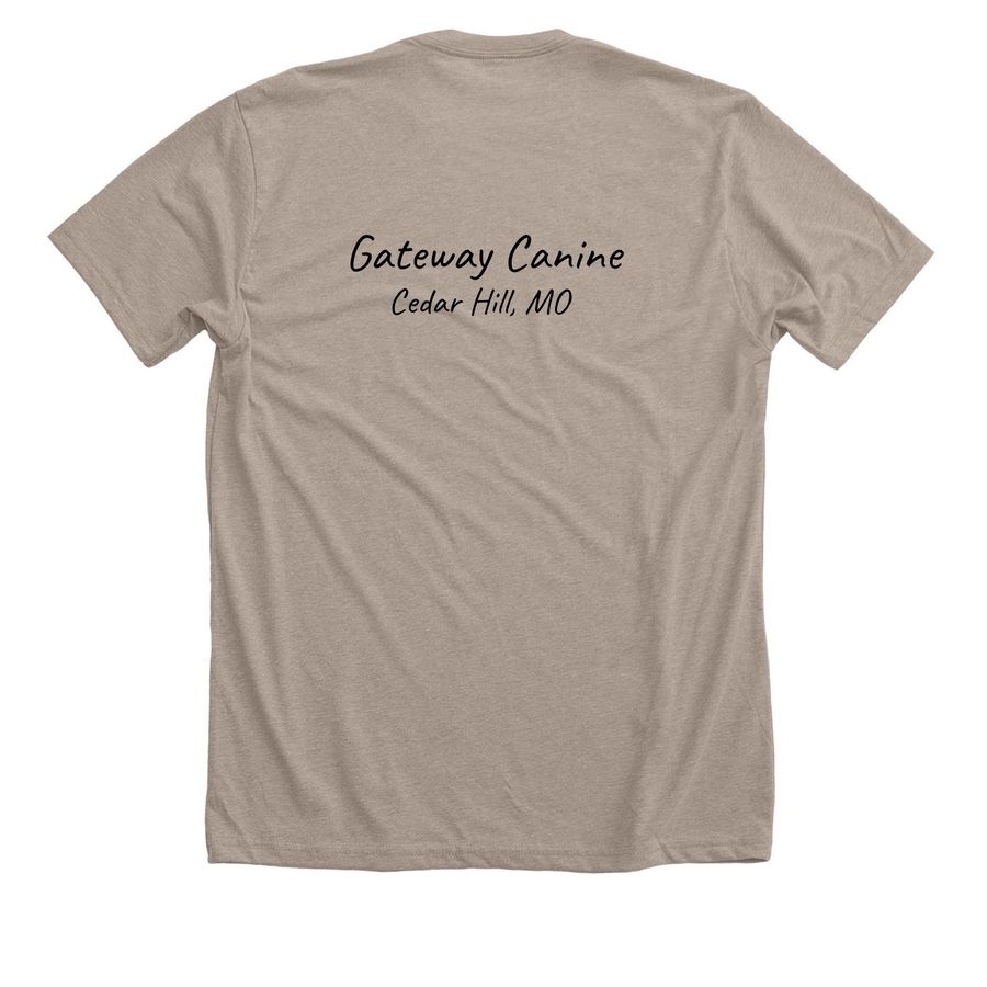 Worry Less, a Heather Stone Premium Unisex Tee (back-view)