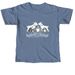 Powered by Coffee and Goats, a Blue Jean Comfort Colors Unisex Tee