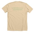 Subcomandante Marcos, a Heather Soft Cream Premium Unisex Tee (back-view)
