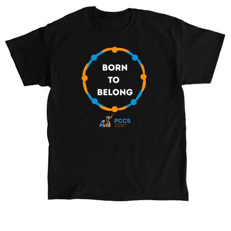 Born to Belong - Hug Tee, a Black Classic Unisex Tee