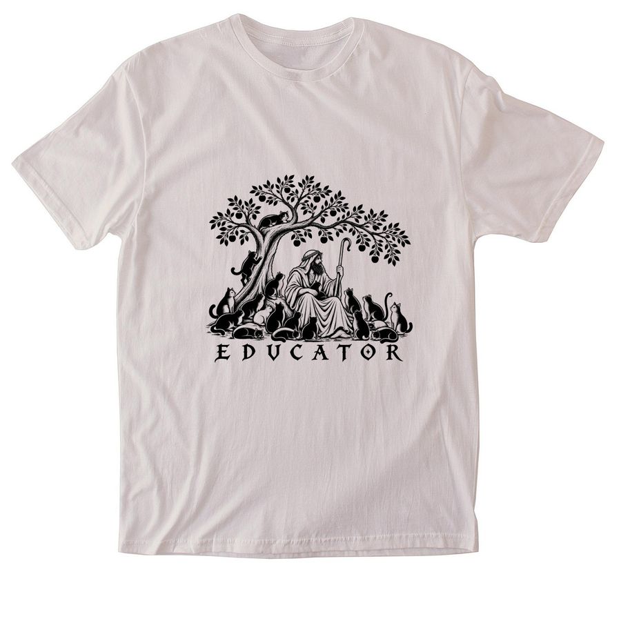 Educator&nbsp;, a Ice Grey Softstyle Cotton Tee