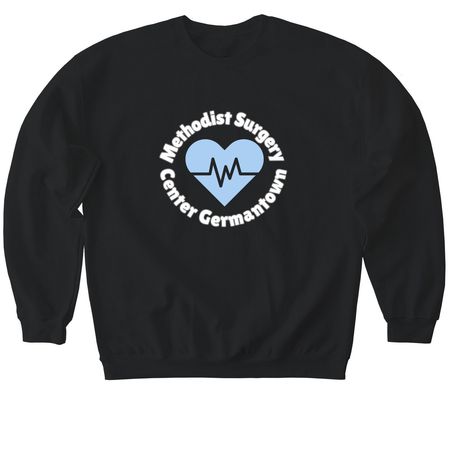 It's Always Winter In The OR, a Black Softstyle Crewneck Sweatshirt