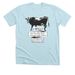 Molly the Cow - DCHSMN, a Heather Ice Blue Premium Unisex Tee