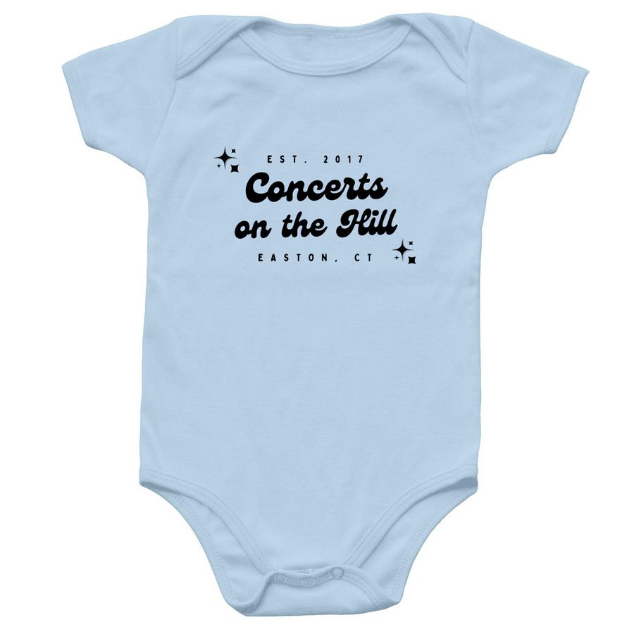 Baby Onesie, a Light Blue Infant Onesie