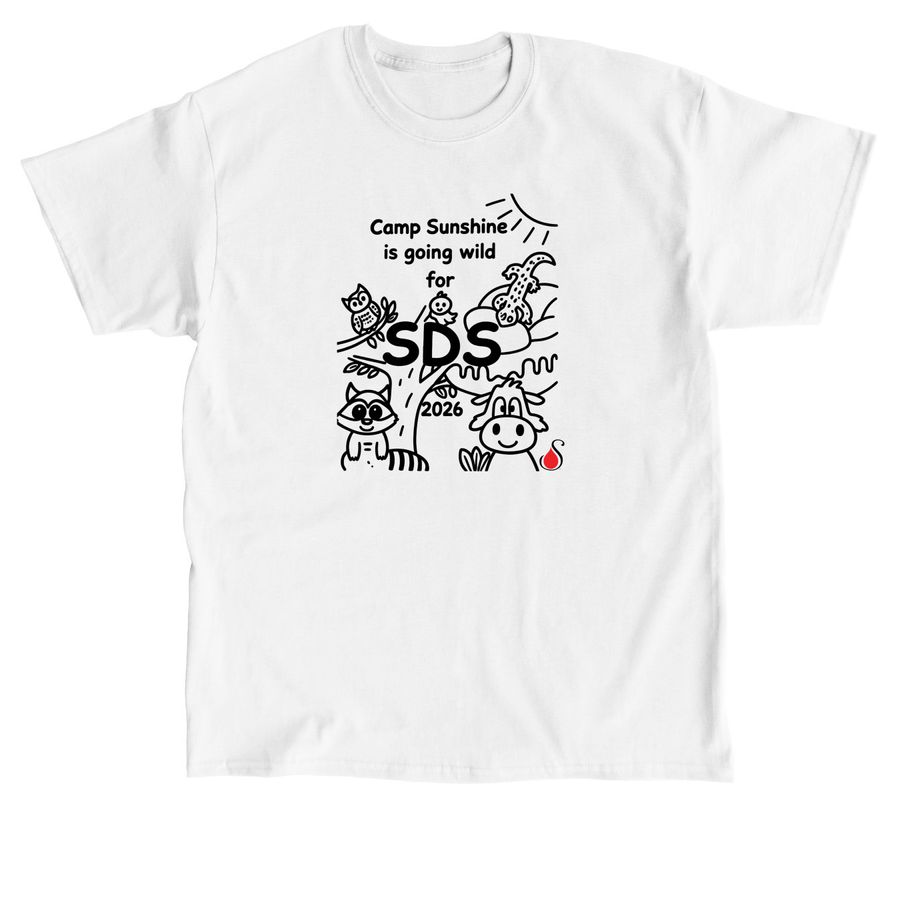 SDS Camp Sunshine 2026, a White Classic Unisex Tee