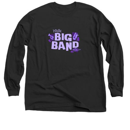 Youth Big Band - Shirts, a Black Classic Long Sleeve Tee