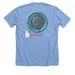 Team Virgo, a Heather Carolina Blue Premium Unisex Tee (back-view)