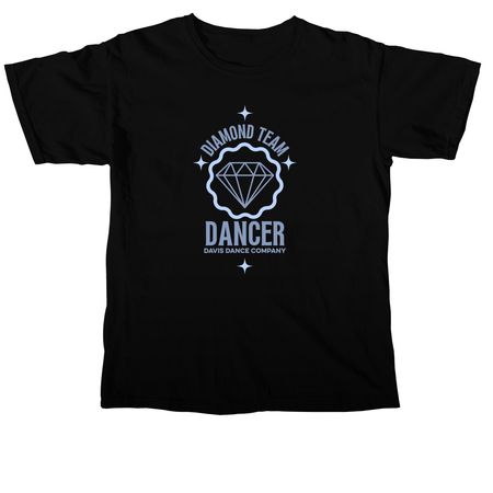 Diamond Team 26, a Black Comfort Colors Unisex Tee