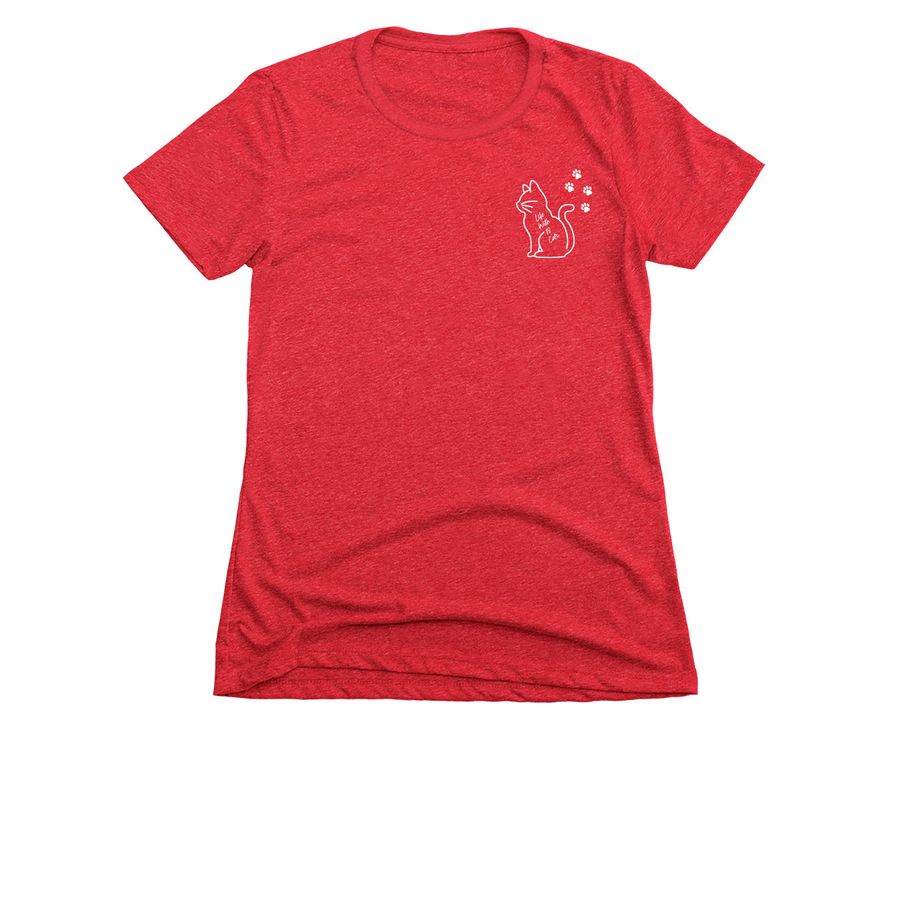 Team18Cats23, a Red Women's Slim Fit Tee