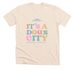 It's A Dog's City #GivingTuesday [Color], a Heather Soft Cream Premium Unisex Tee