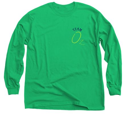 Team OZ Breakthrough T1D One Walk, a Irish Green Classic Long Sleeve Tee