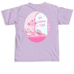 Her Campus at TCNJ - Mirror, a Orchid Comfort Colors Unisex Tee (back-view)