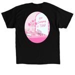 Her Campus at TCNJ - Mirror, a Black Classic Unisex Tee (back-view)