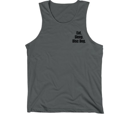 Elkton Disc Dog Club, a Dark Grey Premium Cotton Tank