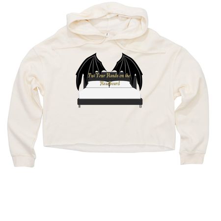 Cassian's Bed, a Bone Women?s Lightweight Cropped Hoodie