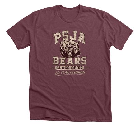 Still Bear Strong, a Heather Maroon Premium Unisex Tee