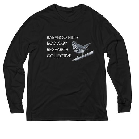 Field Season Fundraiser, a Deep Black Allmade Eco Triblend Long Sleeve Tee
