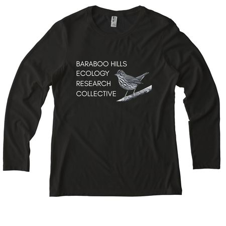 Field Season Fundraiser, a Space Black Allmade Eco Triblend Women?s Long Sleeve Tee