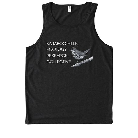 Field Season Fundraiser, a Deep Black Allmade Eco Triblend Tank